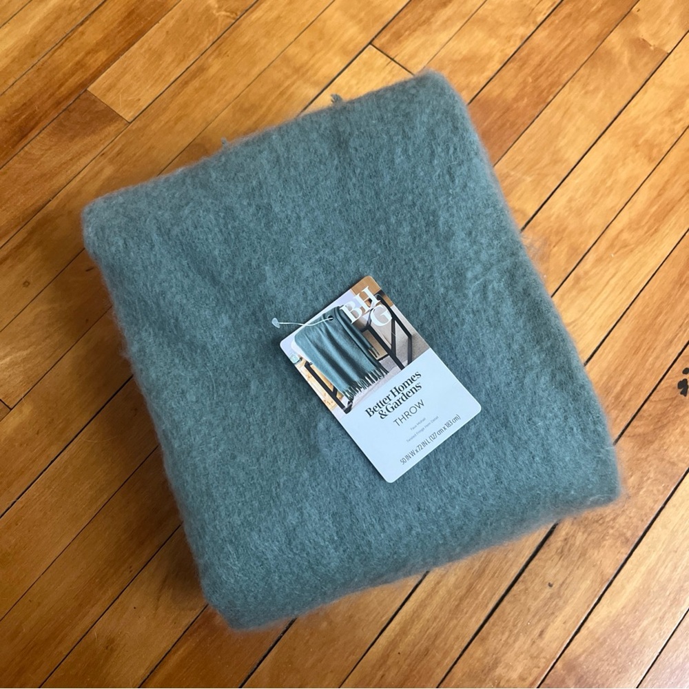 Better Homes Cozy Faux Mohair Blanket